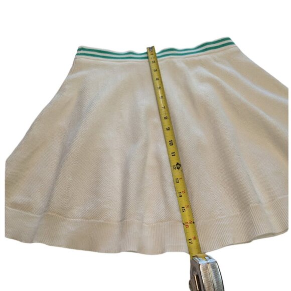 House of Harlow 1960 x Revolve White Knit Varsity Sweater & Skirt Set – Size M - Picture 12 of 15